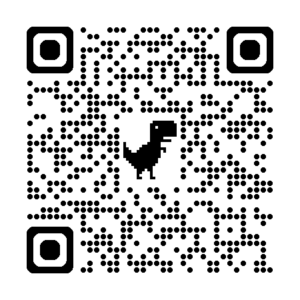QR code leading to donation page